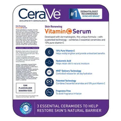 Cerave Skin Renewing Vitamin C Serum (1.0 Fl. Oz., 2 Pk.)