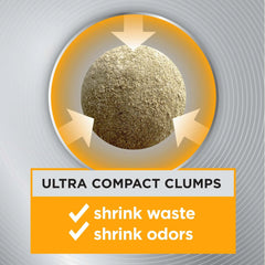 ARM & HAMMER Hardball Lightweight Cat Litter, Clumping, No-Mess Scooping, Multi-Cat, 15 lb - USA MEGA SHOP