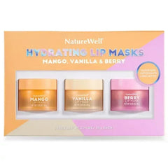 Naturewell Hydrating Lip Masks, Mango, Vanilla & Berry (0.70 Oz., 3 Pk.)