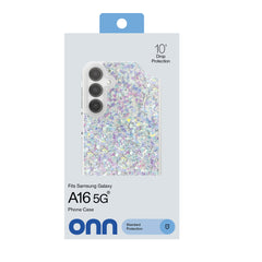 onn Phone Case for Samsung Galaxy A16 5G - Iridescent Glitter Fleck