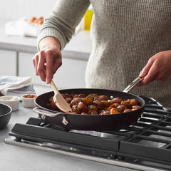 All-Clad HA1 Expert Nonstick 3-Piece Skillet Set, 8", 10" & 12"