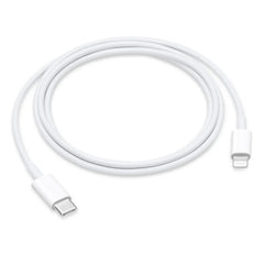 Apple USB-C to Lightning Cable (1m) Fast Charging iPhone Charger - Compatible with iPhone 14/13/12/11/X/XR/XS/8/7/6/5, iPad, Airpods and more
