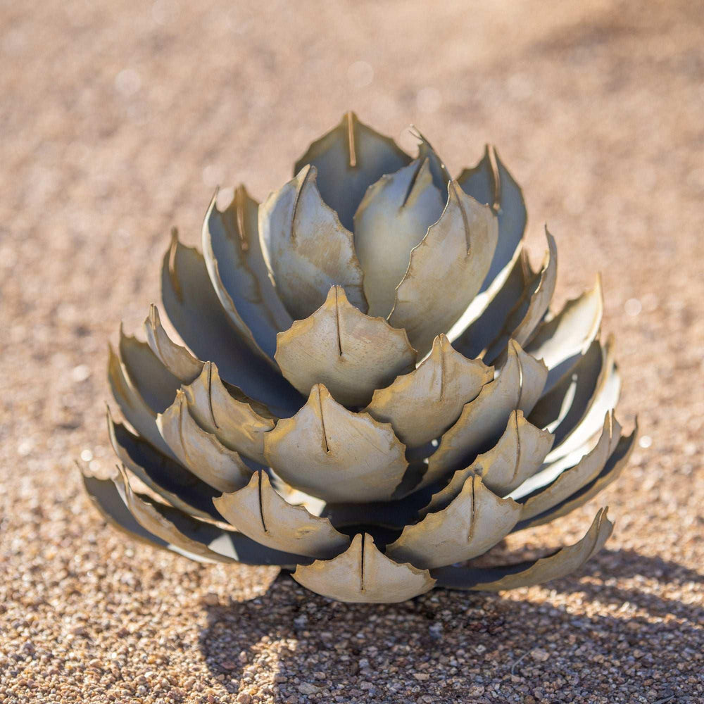 Artichoke Agave Sculpture by Desert Steel - USA MEGA SHOP