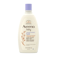 Aveeno Baby Calming Comfort Bath Body Wash, Lavender & Vanilla, 18 fl oz