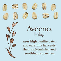 Aveeno Baby Sensitive Skin Bubble Bath with Oat Extract, 19.2 fl. oz