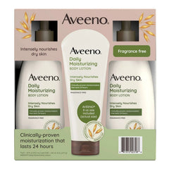 Aveeno Daily Moisturizing Body Lotion Set - USA MEGA SHOP