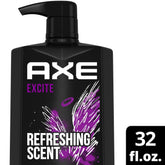 AxeExciteRefreshingLongLastingMen-sBodyWashAllSkinCrispCoconut-BlackPepper-32oz9-_1 - USA Mega Shop