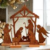 Ayieyill Christmas Tabletop Decorations Indoor 5pcs Nativity Scene Christmas Decor Xmas Decoration - USA MEGA SHOP