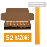 BIC Sensitive Disposable Razors for Men, 1 Blade, 12 Count