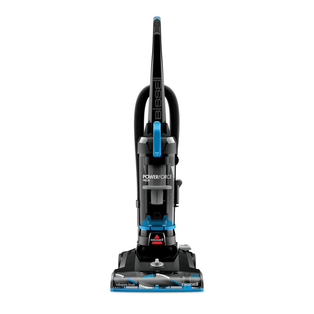 BISSELL PowerForce Helix, Bagless, Upright Vacuum, Pet Friendly, Scatter-Free Technology, Helix Dirt Separation System, Lightweight, 3313, Blue & Black - USA MEGA SHOP