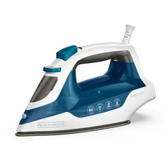 BLACK+DECKER Easy Steam Compact Iron, True-Glide Non-Stick Soleplate, Vertical Steam - USA MEGA SHOP