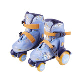 Bluey Kids Training Roller Skates, Adjustable Sizing, Size 9-12, Unisex