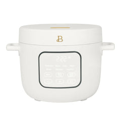 Beautiful 14-Cup Cooked, 6-Cups Uncooked Electric Rice and Grain Cooker, EverGood™ Ceramic Nonstick Coating, by Drew Barrymore