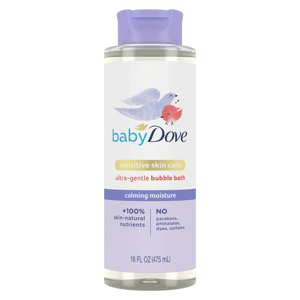 Baby Dove Ultra-Gentle Bubble Bath Calming Moisture Sensitive Skin, 16 oz - USA MEGA SHOP