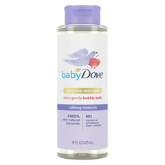 Baby Dove Ultra-Gentle Bubble Bath Calming Moisture Sensitive Skin, 16 oz - USA MEGA SHOP