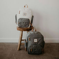 Baby Diaper Bag Backpack, Lightweight, Insulated Pockets (Gray)