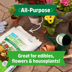 Back to the Roots Organic Potting Mix All-Purpose Premium Blend Soil, 1 cu ft