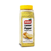 Sazonador Badia Limón y Pimienta, 24 oz - Pimienta, Ajo y Cebolla, Mezcla Cítrica Zesty para Pollo, Mariscos y Verduras