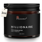BahawatHair_BeardButter_Natural_OrganicLeave-inConditioner-Leather_Sandalwood2oz7 - USA Mega Shop