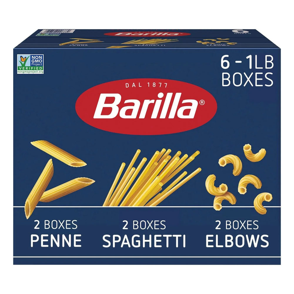Barilla Pasta Variety Pack 1 lb., 6 pk. - USA MEGA SHOP