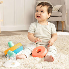 Bebe Fuerte Stack & Count Kettlebell™ Activity Toy – Baby Toy for 6 months+