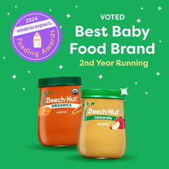 Beech-Nut Organics Stage 2 Organic Baby Food, Apple Pea & Kiwi, 4oz Jar