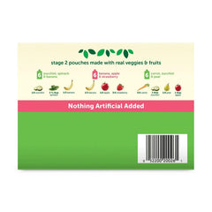 Beech-Nut Veggies and Fruities Stage 2 Baby Food Pouch, Variety Pack, 3.5 oz., 18 ct.
