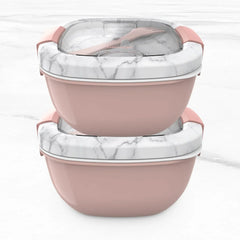 Bentgo Salad Bento Lunch Box, 2-Pack, Choose Color - USA MEGA SHOP