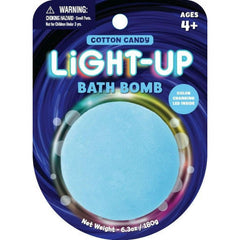 Bomba de baño clásica Best Brands con luz LED sorpresa en el interior para una experiencia divertida y relajante