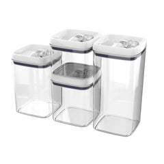 Better Homes & Gardens Flip-Tite 4-Pack Square Food Storage Container Set