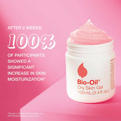 Bio-Oil Dry Skincare Gel with Soothing Emollients & Vitamin B3, Non-Comedogenic, 3.4 fl oz (PACK 3)