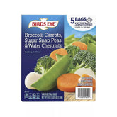 Birds Eye Steamfresh Broccoli, Carrots, Sugar Snap Peas & Water Chestnuts, 5 pk./10.8 oz. - USA MEGA SHOP