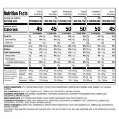 Black Forest Stretch Island Fruit Strips, Variety Pack, 0.5 oz, 50-count