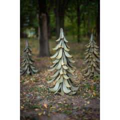 Blue Atlas Cedar Metal Garden Accent by Desert Steel - USA MEGA SHOP