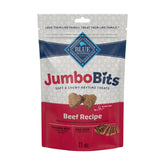 BlueBuffaloJumboBitsBeefRecipe_Soft_ChewyNaturalDogTreats_11oz.Bag - USA Mega Shop