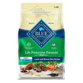 BlueBuffaloLifeProtectionFormulaAdultDryDogFood_Lamb_BrownRice_5lbs. - USA Mega Shop