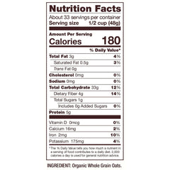 Bob's Red Mill Organic Old Fashioned Rolled Oats, 56 oz. - USA MEGA SHOP