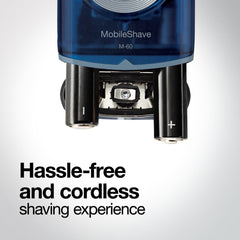 Braun M60b Mobile Battery Powered Electric Shaver for Men
