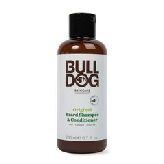 Bulldog Skincare for Men Original Beard Shampoo and Conditioner, 6.7 Oz