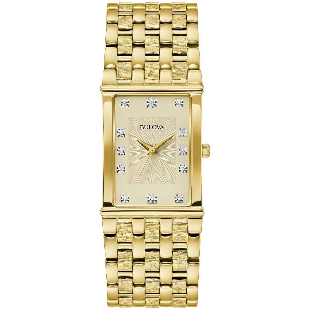 Bulova Modern Diamond Markers Bracelet Watch, 26mm - USA MEGA SHOP