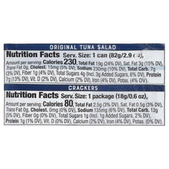 Bumble Bee Tuna Salad Snack On The Run Kit, 3.5 oz., 9 pk. - USA MEGA SHOP