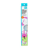 Pen+Gear Washable Fairytale Coloring Placemat Kit with 4 Crayons, Black and White - USA MEGA SHOP
