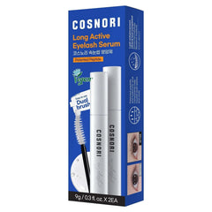 COSNORI Long Active Eyelash Serum, 0.31 fl oz, 2-pack - USA MEGA SHOP