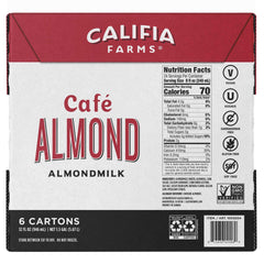 Califia Farms, Cafe Almond Milk, 32 oz, 6-count - USA MEGA SHOP