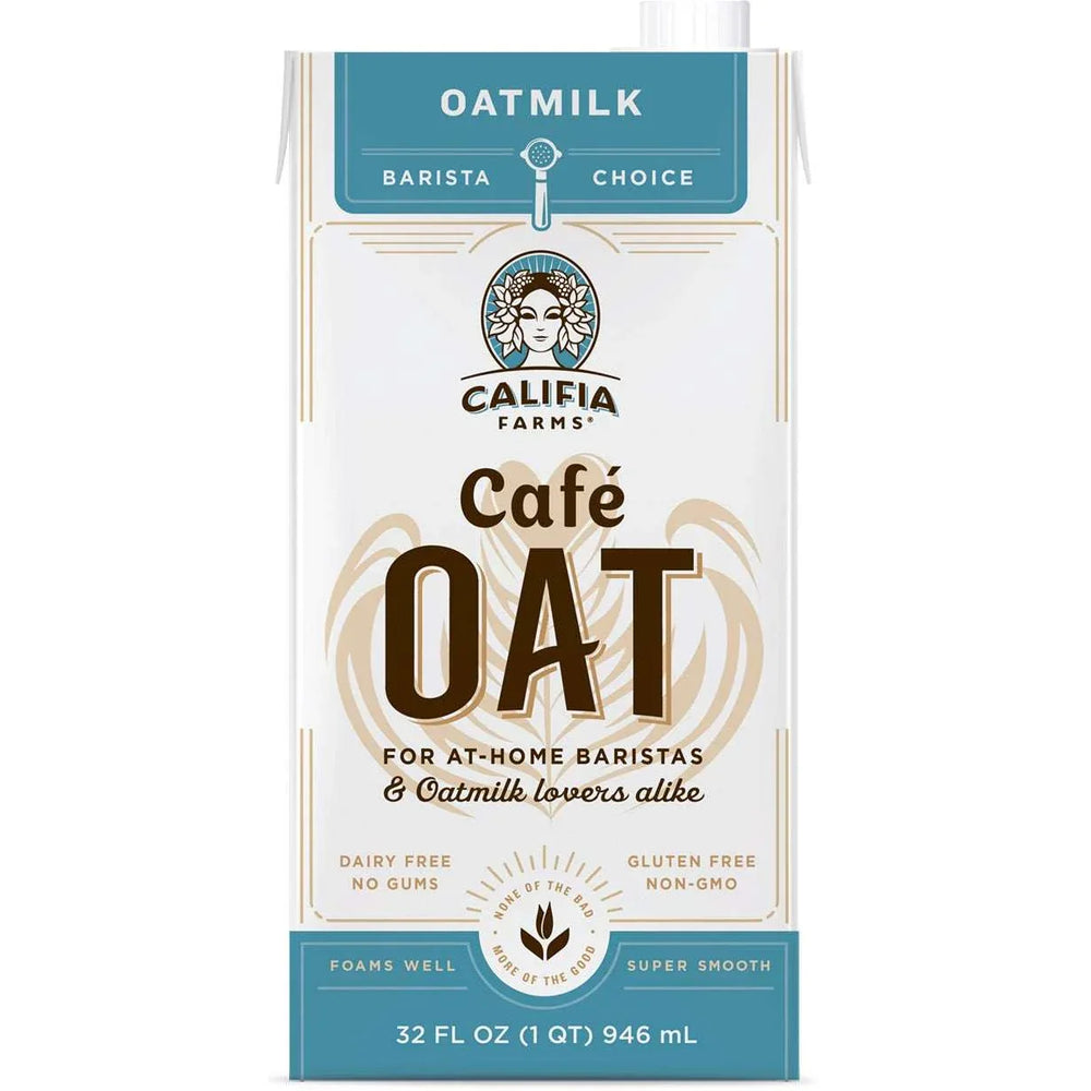 Califia Farms, Cafe Oat Milk, 32 fl oz, 6-Count - USA MEGA SHOP