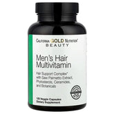 California Gold Nutrition, Beauty, Men's Hair Multivitamin, 120 Veggie Capsules - USA MEGA SHOP