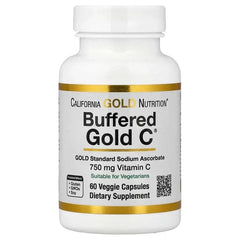 California Gold Nutrition, Buffered Gold C®, GOLD Standard Sodium Ascorbate (Vitamin C)