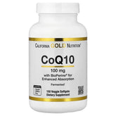 California Gold Nutrition, CoQ10 with Bioperine® Black Pepper Extract, 150 Veggie Softgels - USA MEGA SHOP