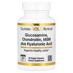 California Gold Nutrition, Glucosamine, Chondroitin, MSM plus Hyaluronic Acid