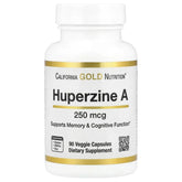 California Gold Nutrition, Huperzine A, 250 mcg , 90 Veggie Capsules - USA MEGA SHOP
